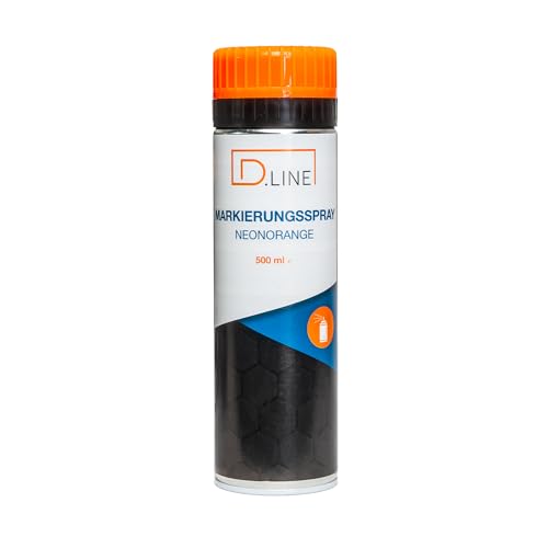 D.LINE Markierungsspray Neonorange 1x 500ml