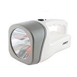 Dorcy 23-Lumen Failsafe Rechargeable LED Flashlight Lantern with Built-In AC Charging Adaptor, White (41-1033)