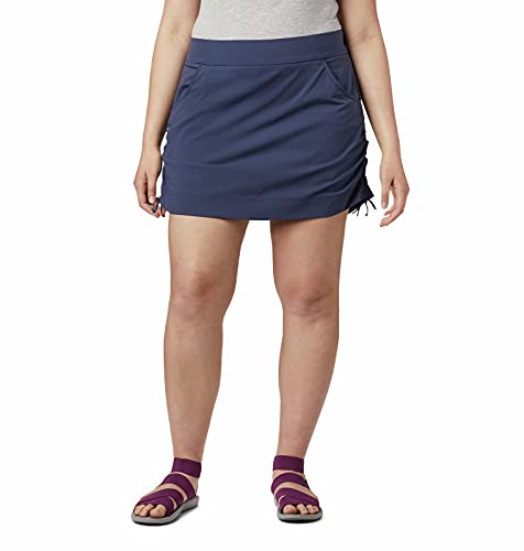 Columbia Women's Anytime Casual Skort, Nocturnal, Large #TOP6
