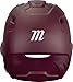MARUCCI DURAVENT Batting Helmet with JAW Guard, Maroon, Senior, NOCSAE/SEI Certified