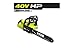 RYOBI 40-Volt HP Brushless 14 in. Electric Cordless Chainsaw (Tool Only) RY405010 (Bulk Packaged), black,yellow