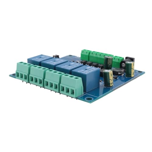 Module de relais Modbus RTU 4 canaux 7-24V avec communication RS485 TTL UART
