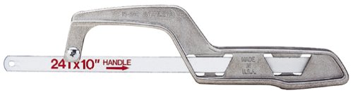 Stanley 15-809 10-inch Metal Mini Hacksaw With Bi-Metal Blade NIP