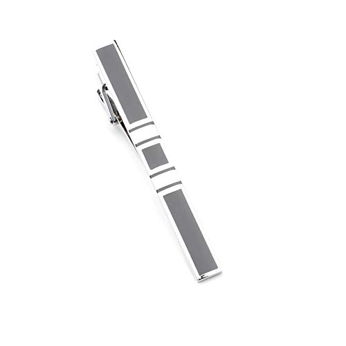 Image of Tie Clips for men Tie Bar Clip Set for Regular Ties Necktie Wedding Business Tie Pin Clips