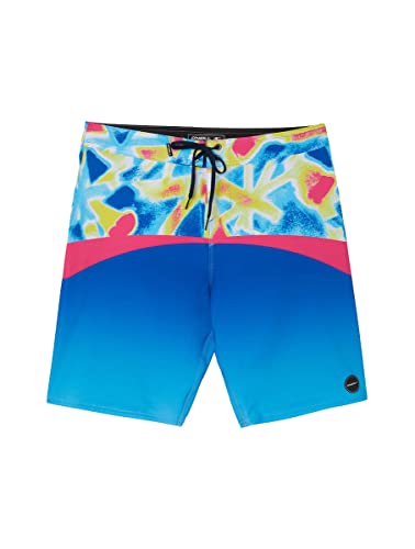 Boardshorts O'NEILL Hyperfreak Aquarius para días de playa y surf intenso