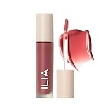 ILIA - Overglaze Hydrating Lip Gloss | Long-Wear, Non-Sticky, 24-Hour Hydration | Smooth + Plump | Vegan + Silicone-, Gluten-, Nanoparticles-Free (Enamel)