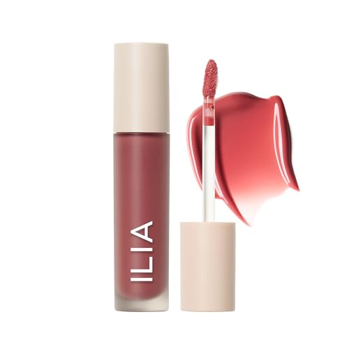 ILIA - Overglaze Hydrating Lip Gloss | Long-Wear, Non-Sticky, 24-Hour Hydration | Smooth + Plump | Vegan + Silicone-, Gluten-, Nanoparticles-Free (Enamel)