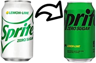 Sprite Zero, 7.5 oz Mini Cans (Pack of 18, Total of 135 Fl Oz)