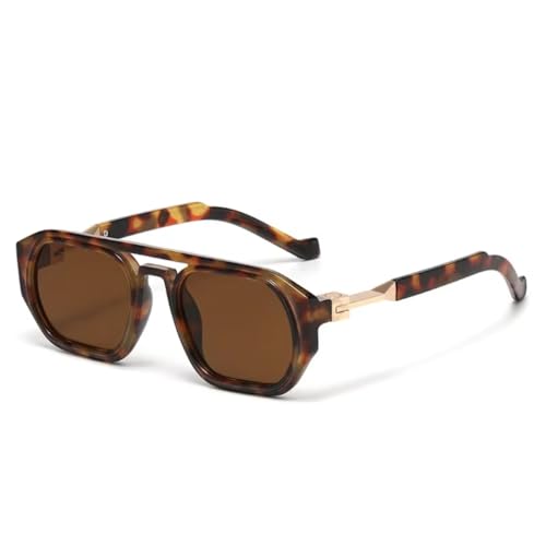 Lunettes de soleil rétro polygonales pour vos sorties en terrasse et virées urbaines