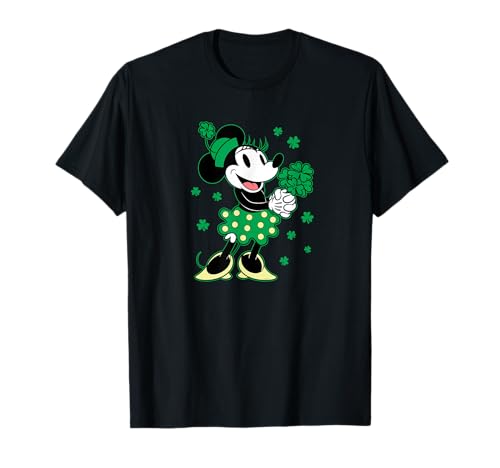 Minnie Mouse Shamrock T-shirt Disney idéal pour défiler à la Saint-Patrick