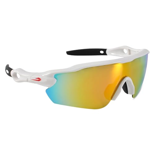 Image of DSC Glider Polarized Cricket Sunglasses | Color: Multicolor | Size: Junior | Material: Plastic | for Men & Boys | Lightweight | Exceptional Sun Protection | Ideal Useful for Outdoor Activities