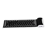 Wireless Bluetooth Keyboard Portable Waterproof Mini Wireless Bluetooth Keyboard Foldable Keyboard...