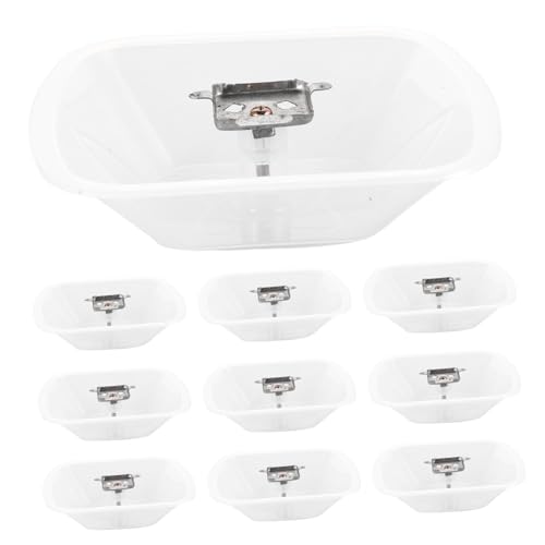 CAXUSD 10 �� �����W�t�[�h�A�N�Z�T���[ �O���X�R���N�^�[ �t�[�h�p���e�� �I�C���t�B���^�[�J�b�v �H�p���̗e�� �O���[�X�e�� ������J�b�v ���󂯃{�E�� ���� Transparent