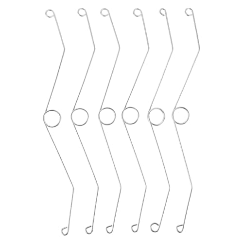 Yardenfun 6���� �V�䊷�C��p�X�v�����O�N���b�v - �t�@���O���������p�N���b�v �ȒP���t�� 19.5cm/7.7�C���` �����E�ƒ�p�r�C���J�o�[�p �X�v�����O�p�[�c �A�N�Z�T���[