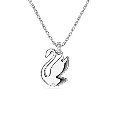 Swarovski Iconic Swan Crystal Necklace, Earrings, Bracelet Jewelry Collection, Clear Crystals on a Rhodium Tone Finish4