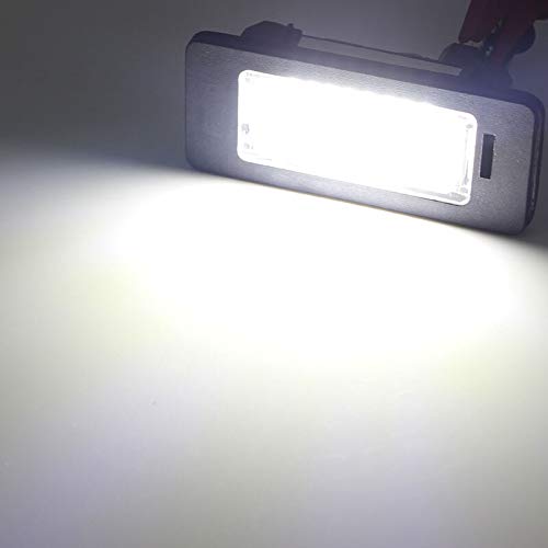 Lámpara de placa de matrícula LED número BMW E39 E70 E90 blanco recambio plafón 5