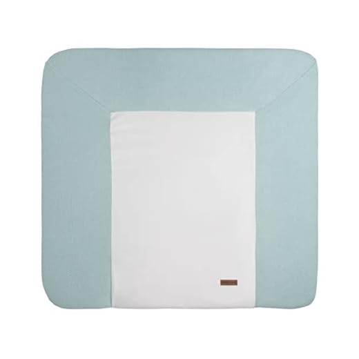 BO Baby's Only - Cambio de funda de colchoneta Classic - Mint - 75x85 cm