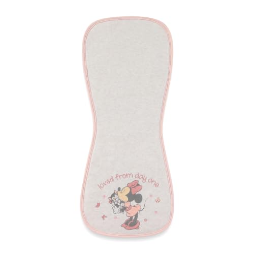 Image of Disney Baby Minnie Mouse Burp Cloths 3 Pack 20 inch x 10 inch Burping Rags Infants