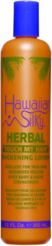 Hawaiian Silky Herbal Touch My Hair L 12 oz. (Pack of 2)