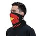 Funny Text East Timor Flag Neck Gaiter Shield Scarf Fashion Balaclava Headwear Bandana Face Mask Seamless For Men Women Motorcycle