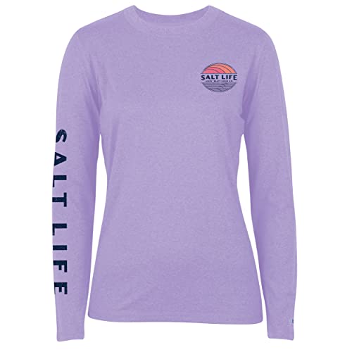Salt Life Girl's Vintage Rays Classic Fit Youth Long Sleeve Performance Tee2