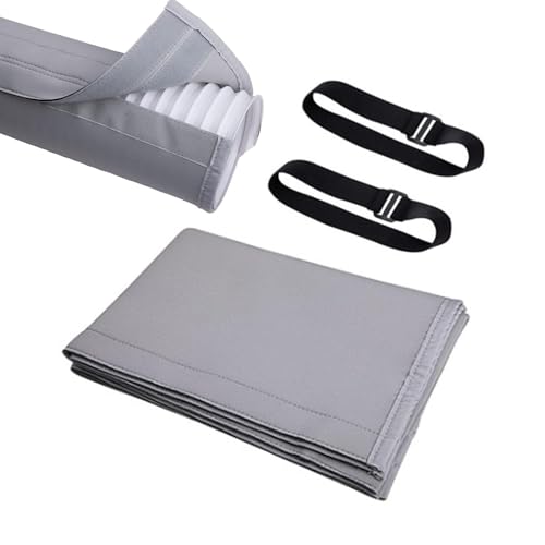 Envoltura De Cubierta De La Manguera De Aire Acondicionado: Accesorios De Aire Acondicionado De Aire Acondicionado Desmontable Accesorios De Aire Acondicionado - Manga De Aislamiento De CA Gris Piezas