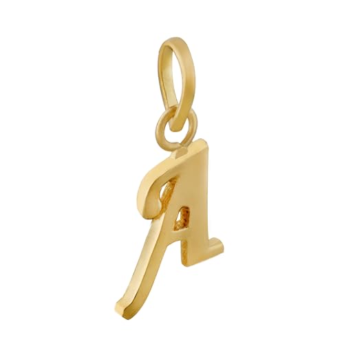 Image of Bangalore Refinery 22kt (916) Purity Gold Alphabet Pendants