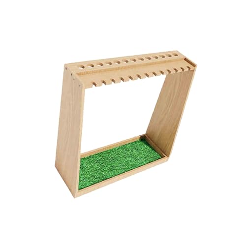 Soporte de exhibición para putter de golf anticaídas con base estable para suelo 2