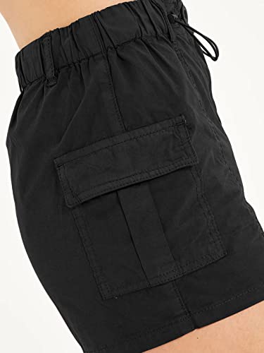 Automet Womens Cargo Shorts Casual Summer Clothes Y2K Outfits Jean 2023 Trendy Fashion Clothing Teen Girls Black #TOP3