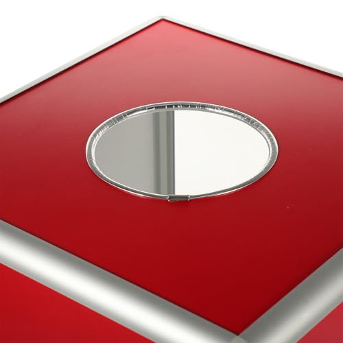 Boîte à tombola transparente avec ouverture pratique pour votes