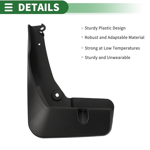 Image of Motoforti Mud Flaps Splash Guards Mud Guards for Buick Encore 2019-2020 W /Mount Accessories