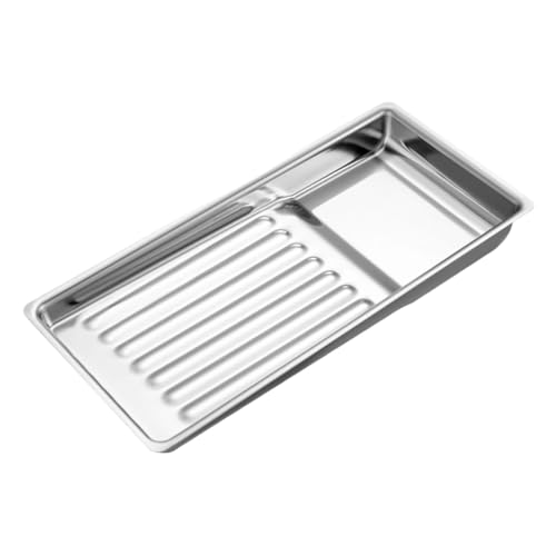 WEKADRIN Dissection Tool Tray Stainless Steel Silver for Med