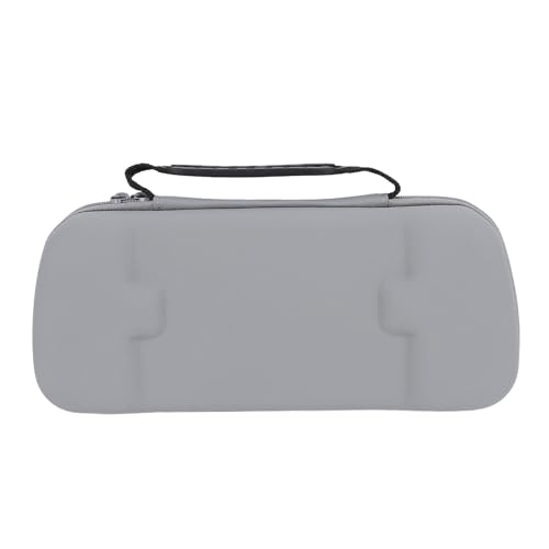 Game Console Hard Case Large Space Comfortable Handle Multifunction Lightweight for MSI Claw A1M (Grey 0.4 X 0.2mm)