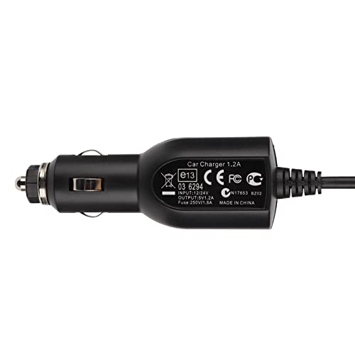Nawigacja Gps do ładowarki Samochodowej Nawigacja Samochodowa Przewód ładowarki Pvc 5V 1.2A Zapalniczka Samochodowa ładowarka Samochodowa Plug and Play Zamiennik dla