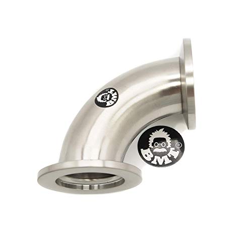 Image of NW KF Flange Elbow Fitting with KF16 / KF25 / KF40 Flange (90 KF25 Elbow)
