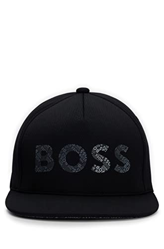 BOSS Herren Cap-Mirror Cap aus Jersey mit Wabenstruktur und Logo-Schriftzug...