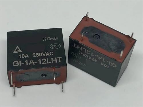 Relé 4 pines GI-1A-5DH mini para placas electrónicas y proyectos de domótica 2