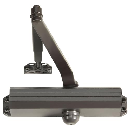 Norton 1601 690 1601 Series Adjustable Door Closure Tri-Style Aluminum Non Handed 12.3 x 5.1 x 3.6 1 Unit