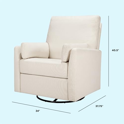 DaVinci Carter's Ethan Swivel Recliner - Performance Cream Linen - image 4