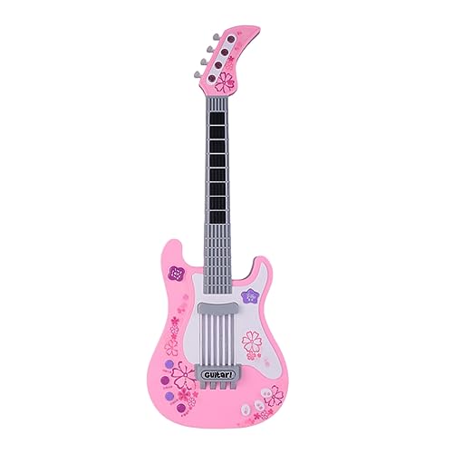 Sosoport Guitarra Eléctrica Infantil Principiantes Juguete Musical de Aprendizaje Casa y Escuela Estimula Creatividad Interés Musical