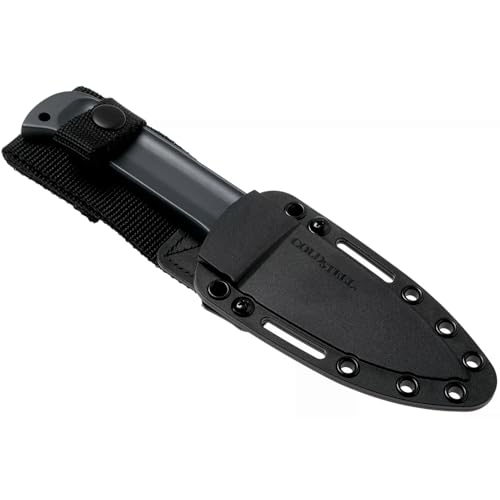 Image of Cold Steel Drop Forged Hunter 4 inch 52100 High-Carbon Steel Drop Point Fixed Blade Multi-Purpose Outdoor Game Hunting Utility Knife, 4-5 /8 inch Handle, Weather-Resistant Secure-Ex Sheath