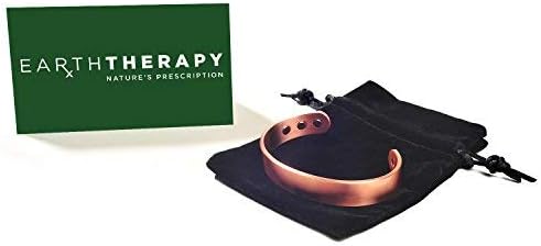 Miniatura 3 de Earth Therapy Pulseras de cobre de campo magnético de diseño elegante con imanes ultra fuertes - unisex - ajustable