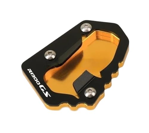 Extension de béquille CNC pour R1300GS, plaque d'élargissement en alu anodisé