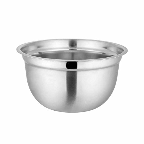 Shri & Sam Stainless Steel Mixing Bowl, 21cm, Silver
