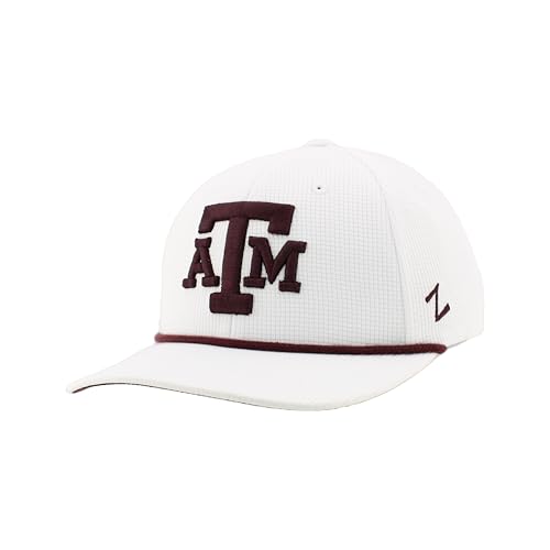 Casquette rope hat NCAA blanche aux finitions soignées style vintage