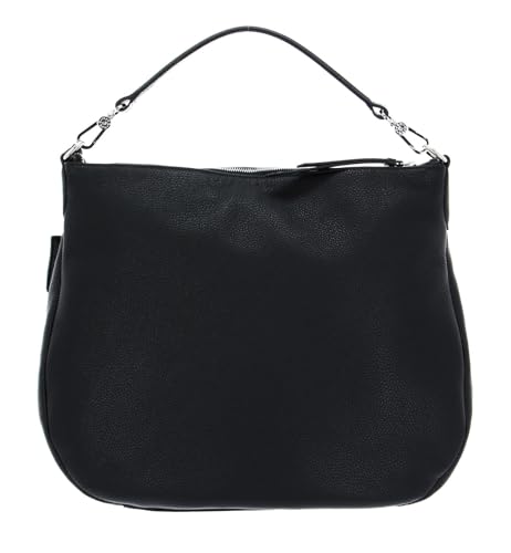 Bolso de hombro ABRO de cuero negro Adria Hobo Juna 3
