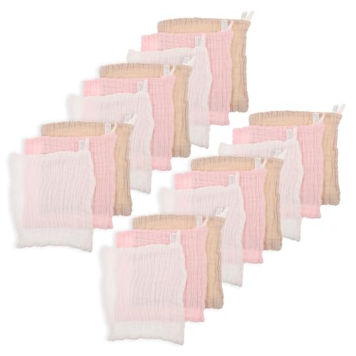 Lingettes en coton pour le change de bébé et sac à couches nomade