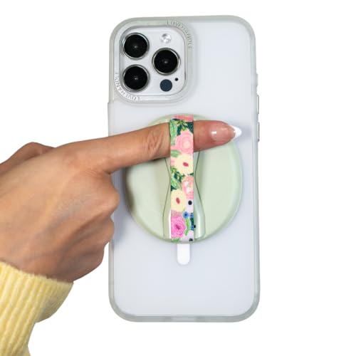 Image of LOVEHANDLE Original Universal Phone Grip - Camellias