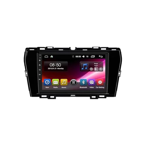 Navegación de Video del Automóvil para SsangYong Korando Tivoli 2019 2021 Soporta Bluetooth, Control Volante, USB, WiFi, 4G, Mirror Link, GPS Navegador/Radio FM, 8 Nuclear 6G+128G