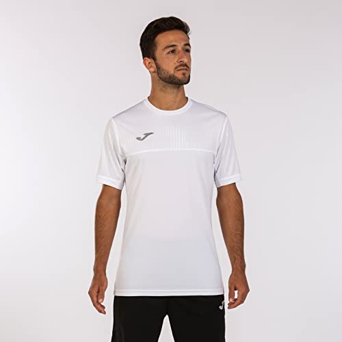 Joma Camiseta Manga Corta Record II Blanco, M